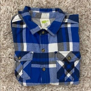 Crazy 8 boys’ plaid shirt